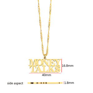 The Money Talks Necklace